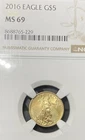 2016 $5 American GOLD EAGLE NGC MS69 Certified Gold .999