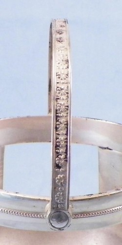 P W & Co Sugar Basket Only Silverplate Triple No Glass Liner Vintage - Picture 4 of 10