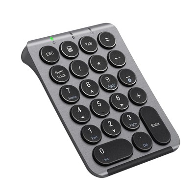 iClever Numeric Keypad Bluetooth Wireless Number Keyboard Pantograph Style Type-
