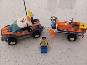 LEGO CITY: Coast Guard 4WD & Jet Scooter #7737 - 100% complete 