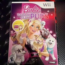 Barbie Groom and Glam Pups Nintendo Wii
