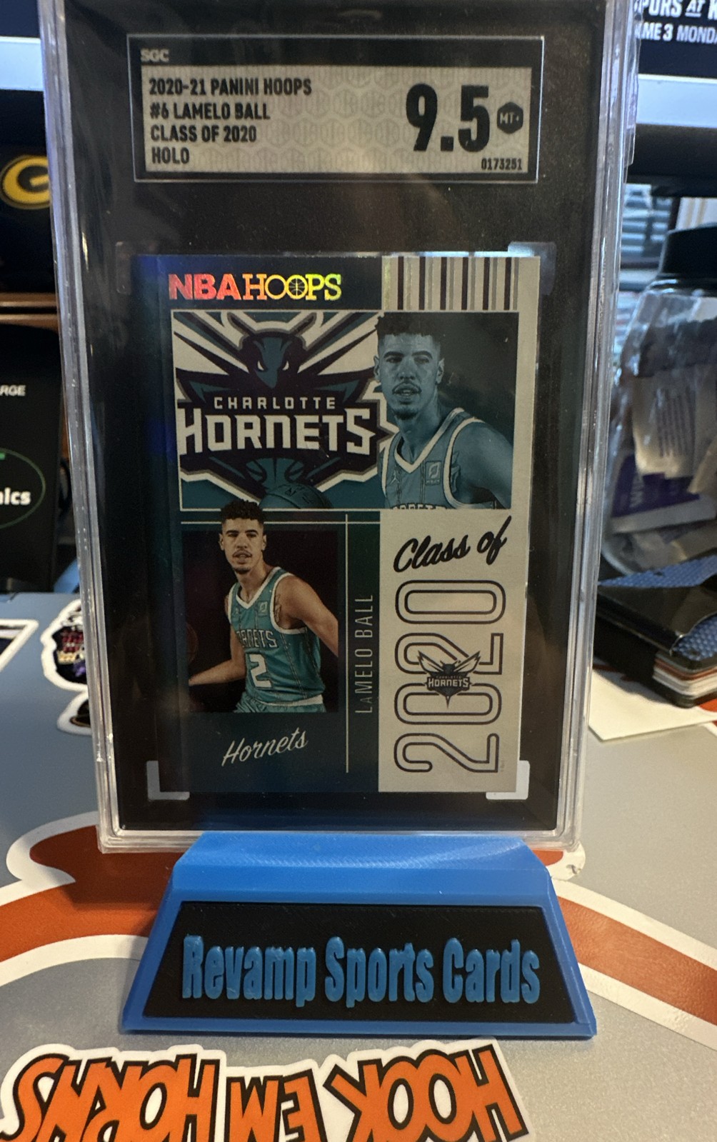 LaMelo Ball #6 Basketball Cards 2020 Panini Hoops Class of trading card — raw and PSA graded price guide