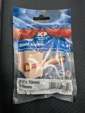 JCP Shield Anchor Bolt M10 x 70 Rawbolt Concrete Fixing 4 Pack