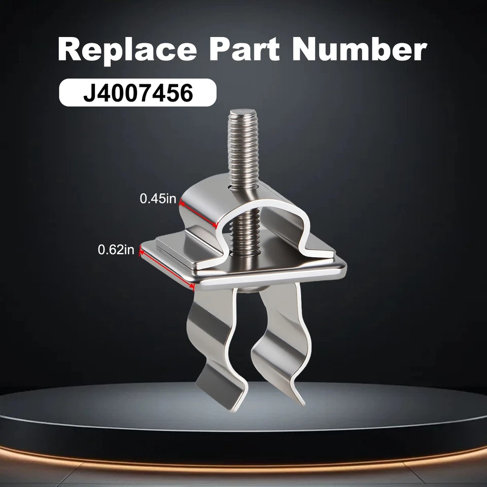 Clip de retención de varilla de hélice de capó para camioneta Dodge Ram 1500 2500 3500 1998-2003 Foto 4 de 4