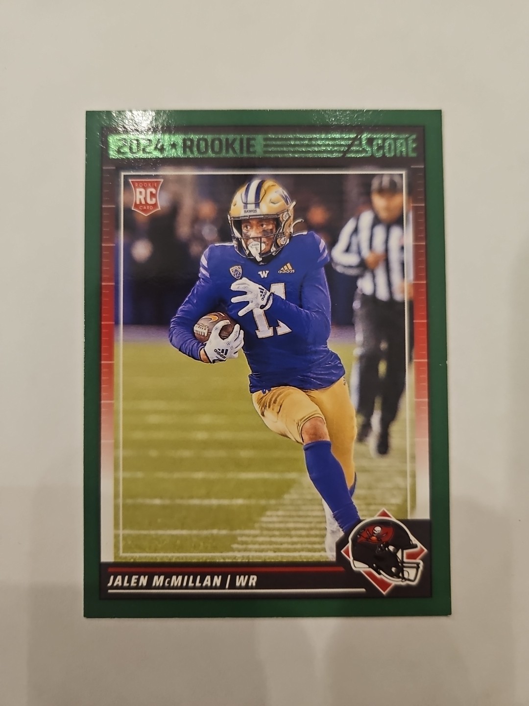 2024 Score - Rookies Jalen McMillan #380 Green (RC)