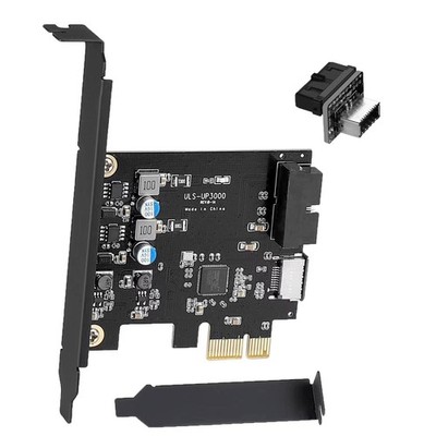 Sinefine PCIe x1 to 19Pin USB 3.0 Header and Type E (A Key) UP3000, UP3000