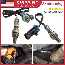 2PCS Up+Downstream O2 Oxygen Sensor For 2008 Saturn 2009 2010 Sky Base 2.4L USA