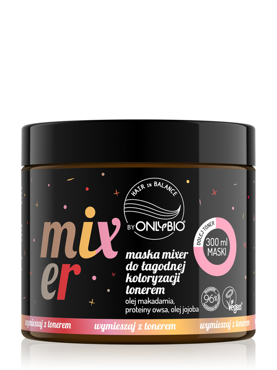 OnlyBio Hair in Balance Mixer Mask Gentle Coloring Toner 300ml