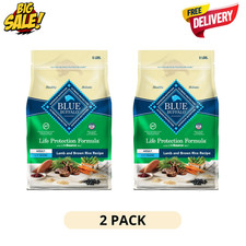 2 Pack Blue Buffalo Dog Food 5lb Lamb Brown Rice Adult Dry Formula