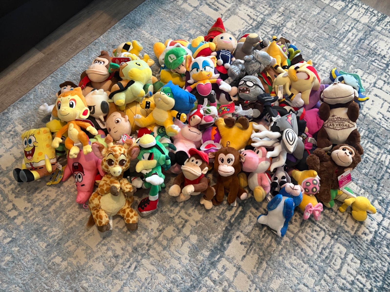 Huge Lot 100+ Super Mario Plush Toys Nintendo – Mario, Yoshi, Rare Characters