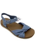 Skechers BOBS Women's Desert Kiss Low Peak Sandals Blue