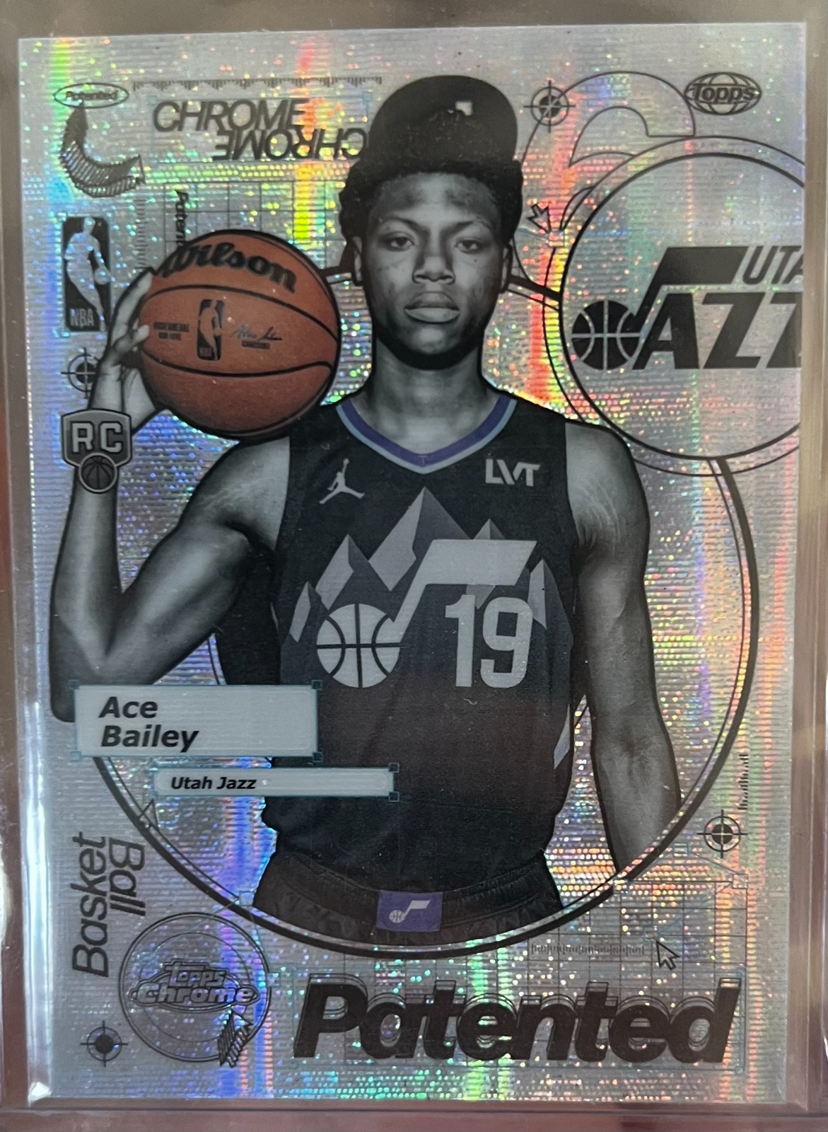 Ace Bailey PATENTED - 2025-26 Topps Chrome CASE HIT SSP Rookie