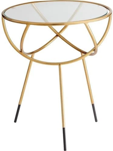 Gyroscope Side Table - Stylish 22.25" Tall & 18.5" Wide - Picture 8 of 8