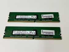 SK Hynix 8GB 1Rx8 PC4-2400T HMA81GU6AFR8N-UH DDR4 Memory RAM - Lot of two