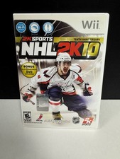 NHL 2K10 Nintendo Wii Complete CIB Tested Working Hockey Game 2K Sports