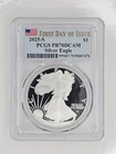 2025-S Proof $1 American Silver Eagle PCGS PR70DCAM FDOI Flag Label