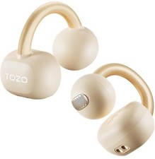 TOZO Open Ear Clip Wireless Earbuds Bluetooth 5.4 Headphone Lightweight Comfort