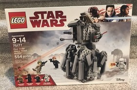 LEGO Star Wars First Order Heavy Scout Walker 75177 Retired, New and Sealed