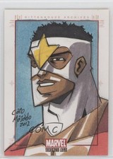 2012 Rittenhouse Marvel Bronze Age SketchaFEX 1/1 Caio Majado Auto Sketch