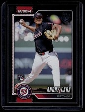 Andry Lara 2026 Topps Black Border Washington Nationals Rookie #36