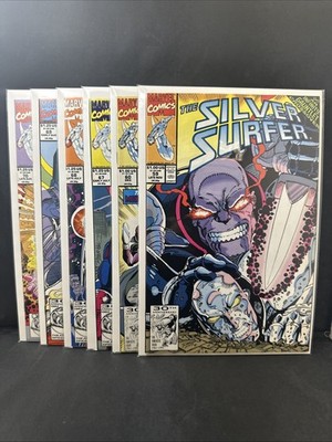 Silver  Surfer Lot # s 59 60 67 68 69 70 Marvel (C9-6)