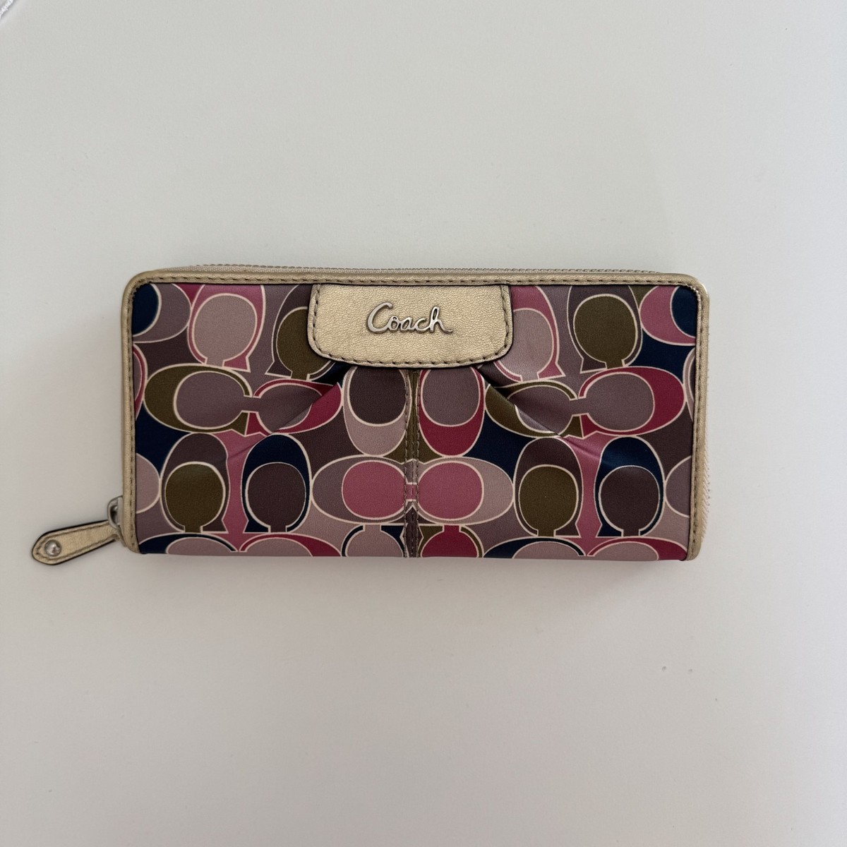? VINTAGE COACH WALLET 2010 COLLECTION ✨ Y2K STYLE ? ORIGINAL 
