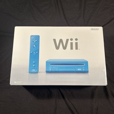 Nintendo Wii RVK S BAAG USZ Limited Edition Console - Blue for