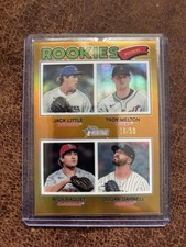 2026 Topps Heritage Rookie Pitchers Jack Little, Melton GOLD SP Serial # 6/50