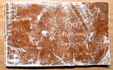 1967 Mercury Cougar Owners Manual Original - Water Damaged 1967 Mercury Cougar Owners Manual Original - Water Damaged