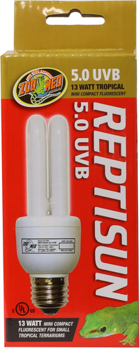 Zoomed Reptisun - Lampada per Terrari E Rettilari 13 Watt, 5.0 UVB, UVA, Lampadi - Foto 11 di 12