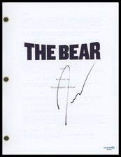 Jeremy Allen White "The Bear" AUTOGRAPH Signed 'Carmy' Pilot Episode Script ACOA