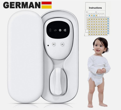 Bettnässer Alarm Kabelloser Töpfchen-Alarm Pee-Alarm Urinalarm USB Bettnässensor