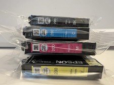 Epson Ink Cartridges 200 Set of 4 Black Cyan Magenta Yellow NEW SEALED