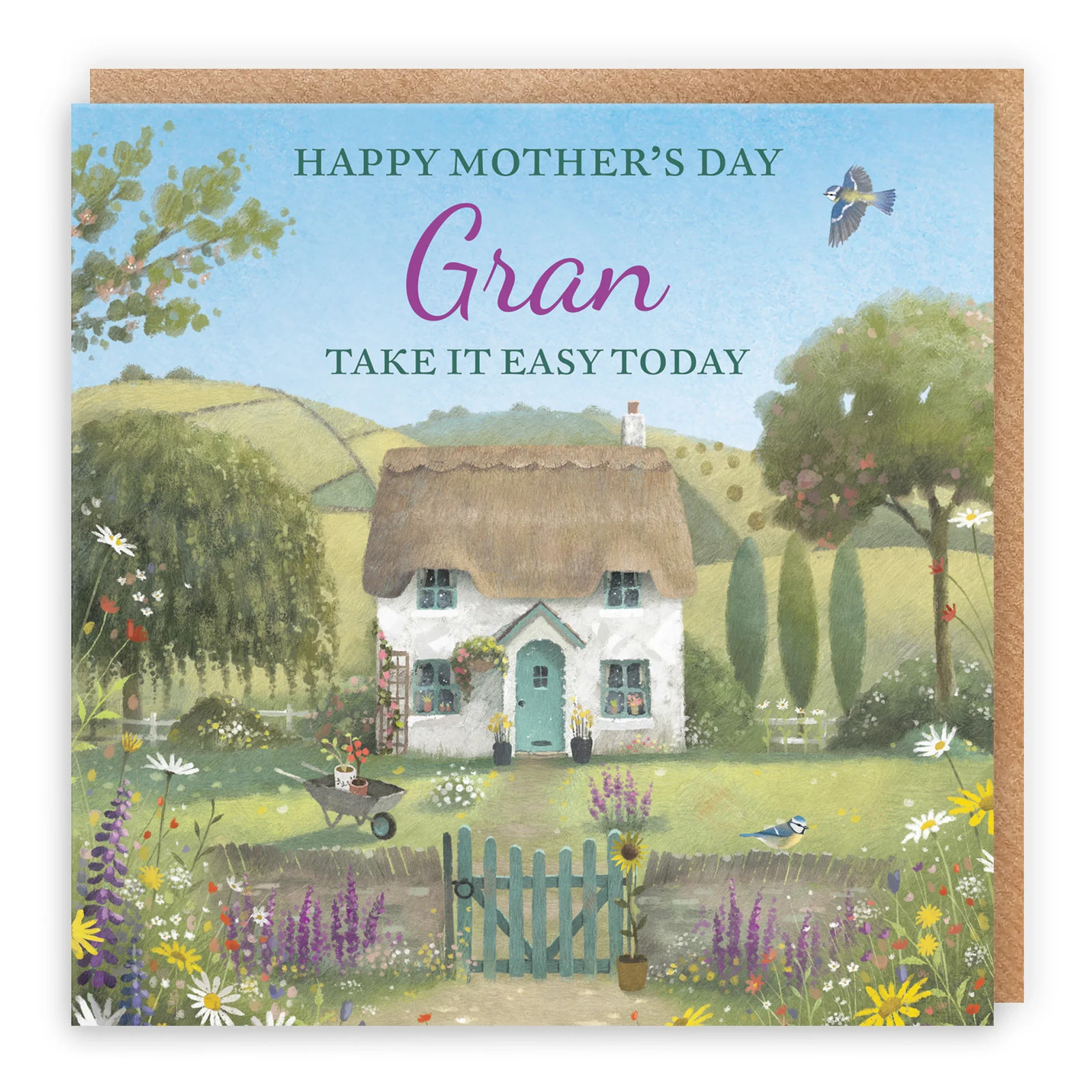 Gran Mother's Day Card Thatched Cottage Milo's Gallery