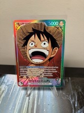 One Piece Monkey D. Luffy OP13-001 Carrying On His Will English