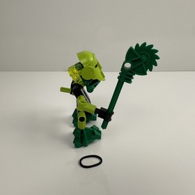 Lego Bionicle 8541 Turaga Matau Good Condition With Rubber Bands Complete Set