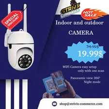 WIRELESS FULL HD IN/OUT DOOR SECURITY CAMERA