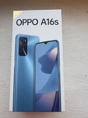 NEU !! Oppo A16s Dual-SIM 64GB Pearl Blue Android Smartphone