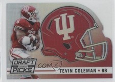 2015 Panini Prizm Collegiate Draft Picks Helmet Die-Cut Tevin Coleman #43 0t6