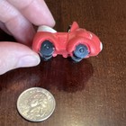 RUSS Troll Doll 2in Yellow Hair Brown Eyes with Red Car Playset Plastic Figures — photo 9
