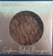 NEW California Tan Sunless Custom Glow Bronzer Face Powder New In Box Authentic