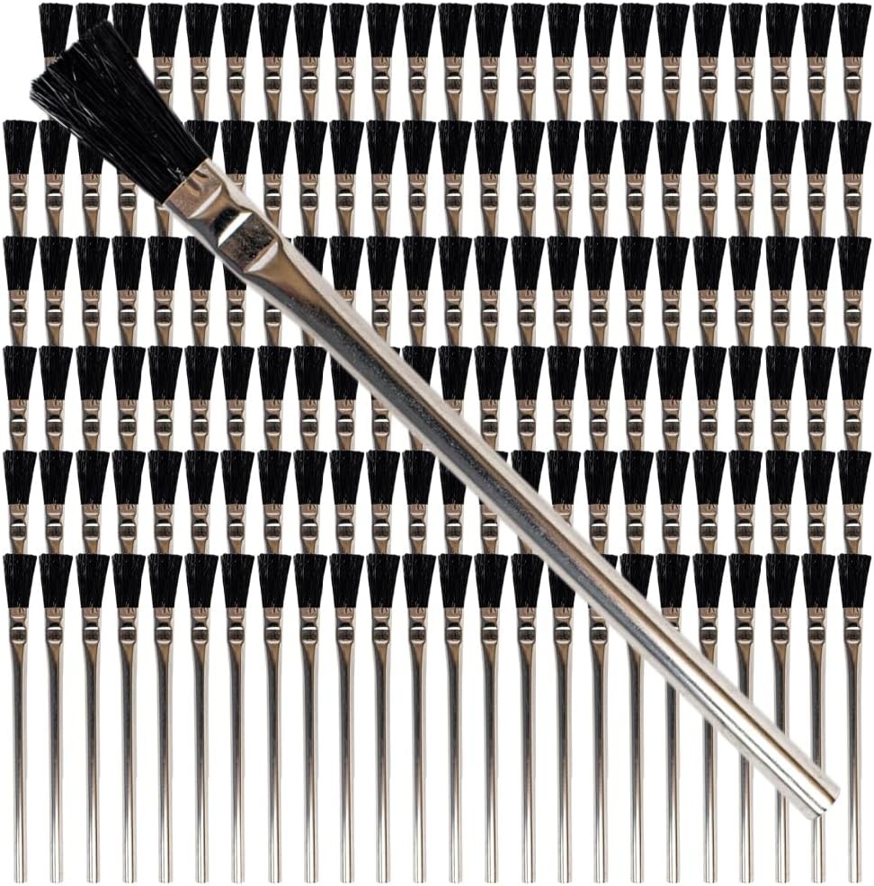 Acid Brushes 3/8 Inch Flux Brush for Glue & Grease 144 Count Soldering plumbing