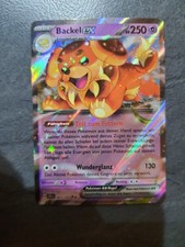 Pokemon Karte Backel EX 067/142 Stellarkrone Near Mint Deutsch
