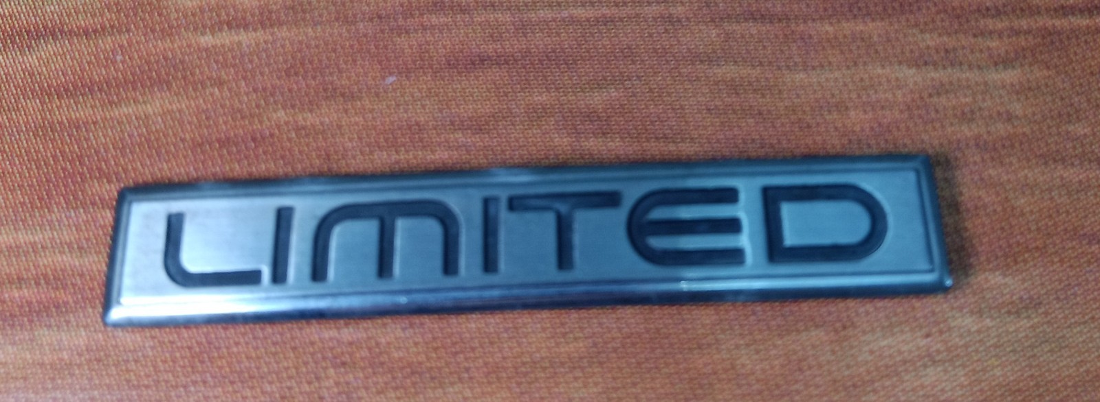 OEM Limited Chrome Metal 3 3/4" 3.75" Emblem Badge Logo Nameplate Name Plate - Photo 1