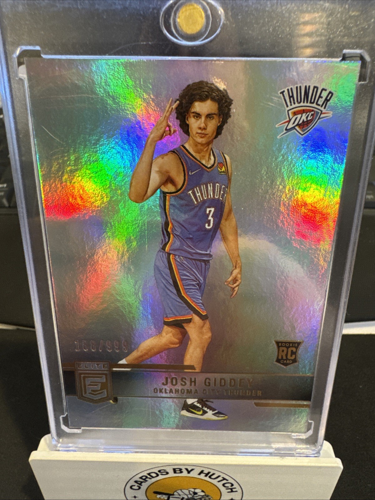 2021-22 Donruss Elite #243 Josh Giddey /999 RC Thunder