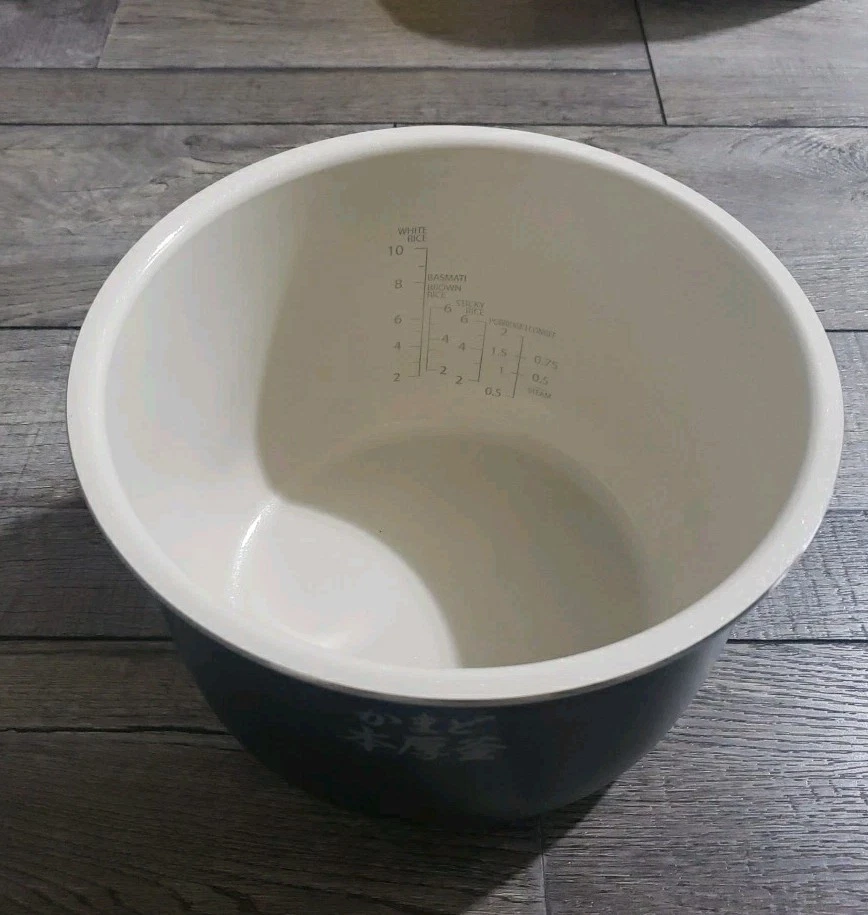 Inner Pot ONLY From TOSHIBA OriginTaste Rice Cooker 10Cup Uncooked RC-18DRUNA(W)