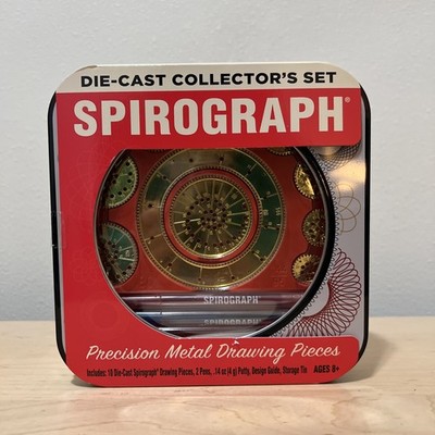 SPIROGRAPH Die-Cast Collector's Set Precision Metal Drawing Pieces