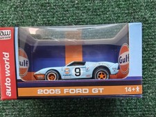 Auto World Ford GT Gulf 9 for AFX HO slot car Exclusive HO Slot Car