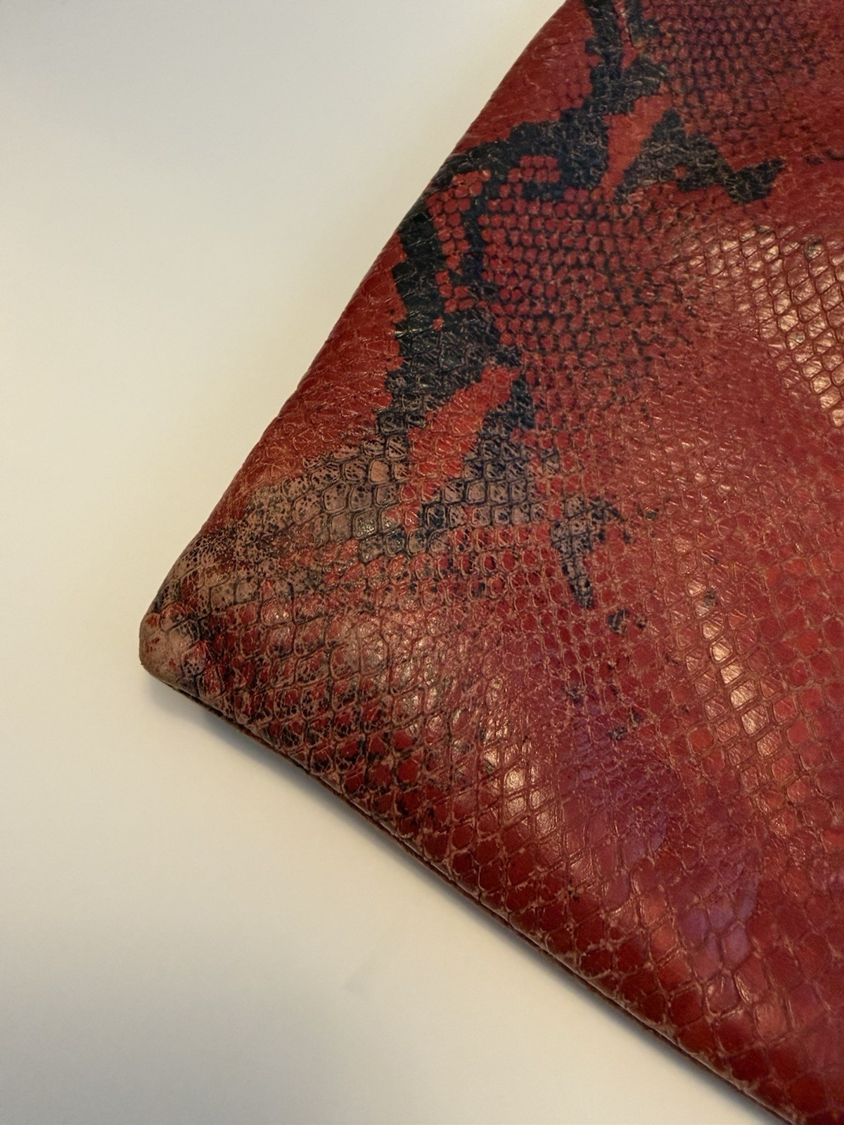 Miu Miu Python Red Snake Tote Small - image 7