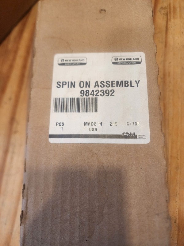 New Holland High Performace Hydraulic Oil Filter 9842392